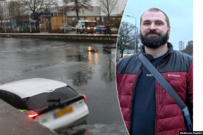 Беларус уратаваў жанчыну з машыны, якая танула ў канале ў Нідэрляндах